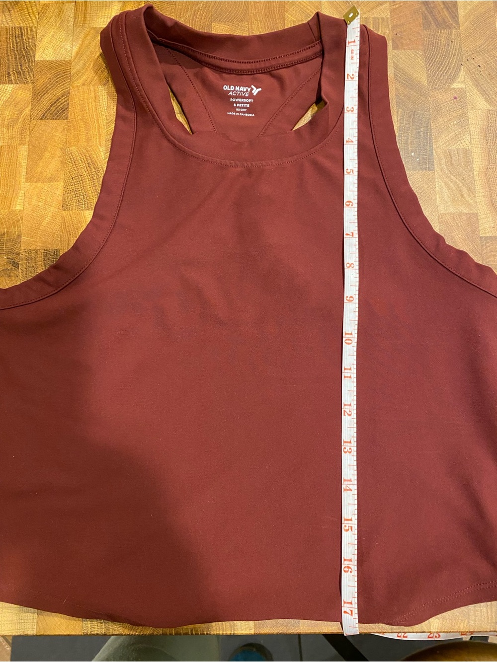 Old Navy PowerSoft Racerback Tank Top - Picture 3 of 4